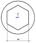 Головка торцевая PNG S24M54L