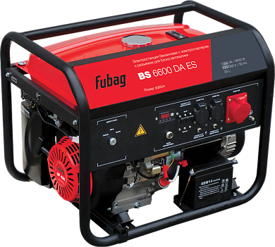 Генератор бензиновый FUBAG BS 6600 DA ES