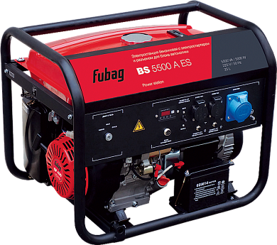 Генератор бензиновый FUBAG BS 5500 А ES